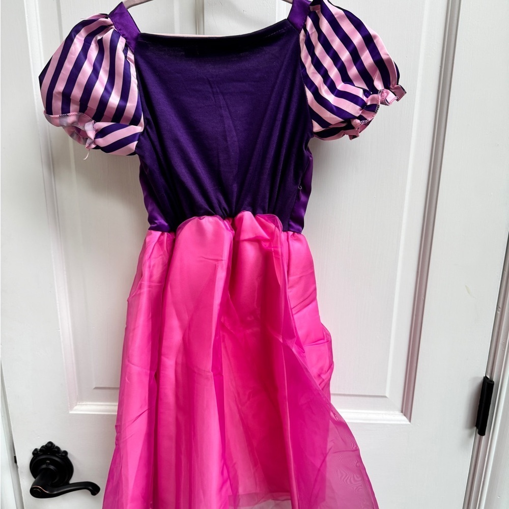 NWOT Disney Rapunzel Inspired Toddler Girls Size 6 Dress Up Play Princess Dress - Picture 7 of 7